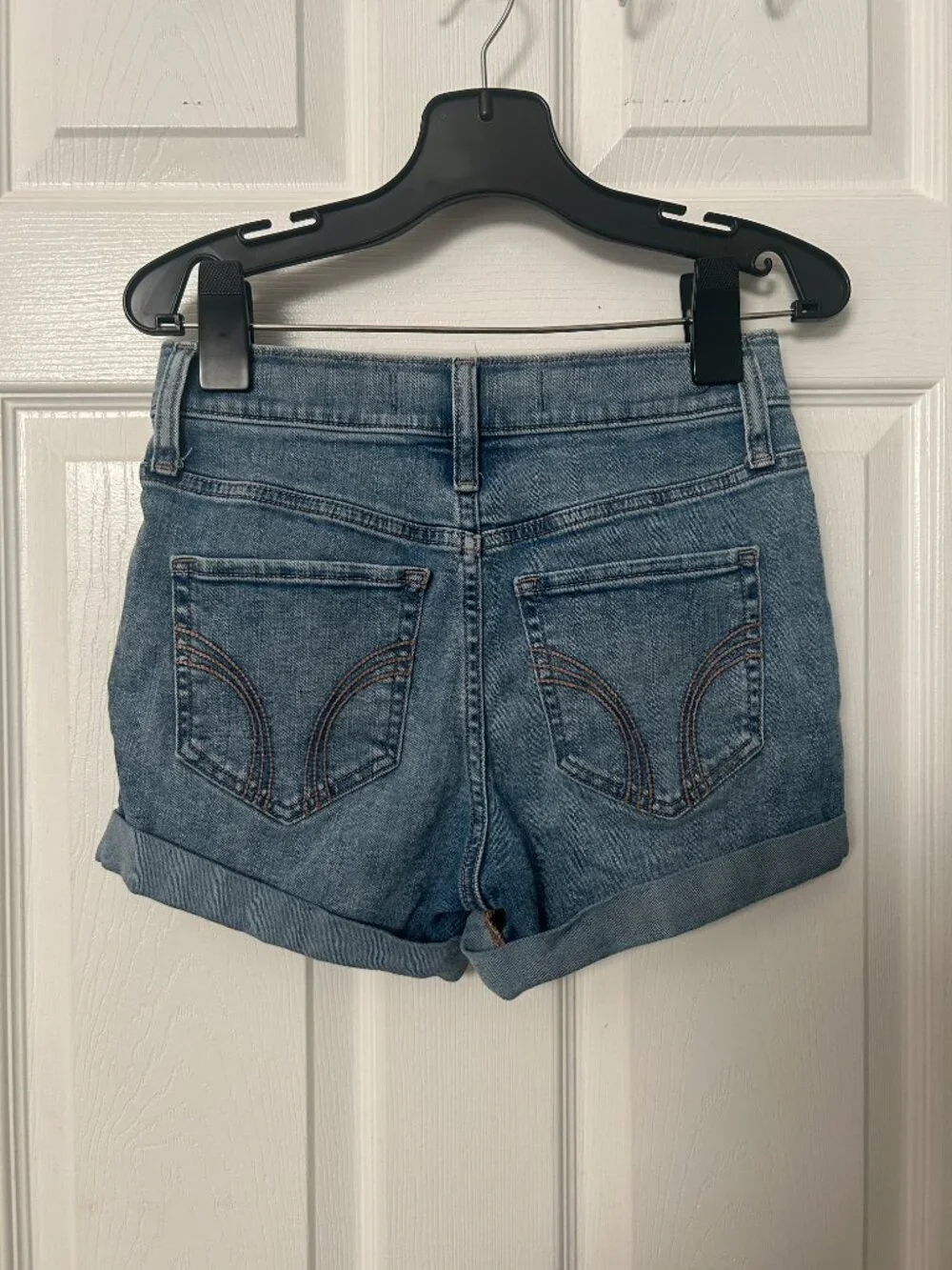 Hollister Denim Shorts Women's Size 26 High Rise Soft Stretch